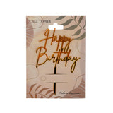 TOPPER: HAPPY BIRTHDAY