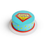 Super Dad Circle Cake